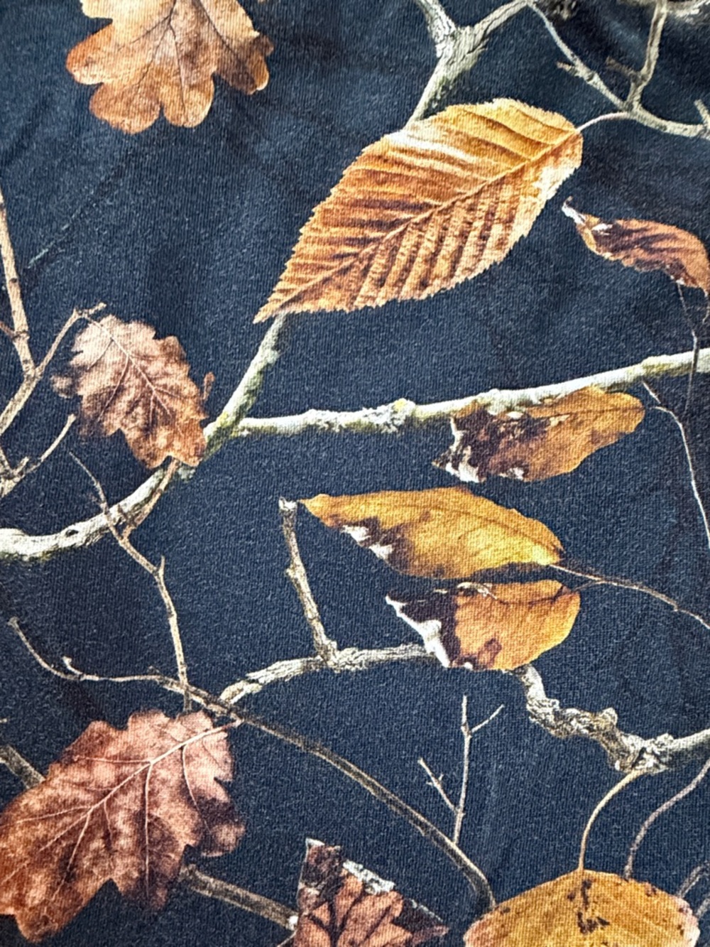 Molo Ruben Long Sleeve Tee Navy Branch Camo Print Size 12 (152) Kids - Picture 3 of 11